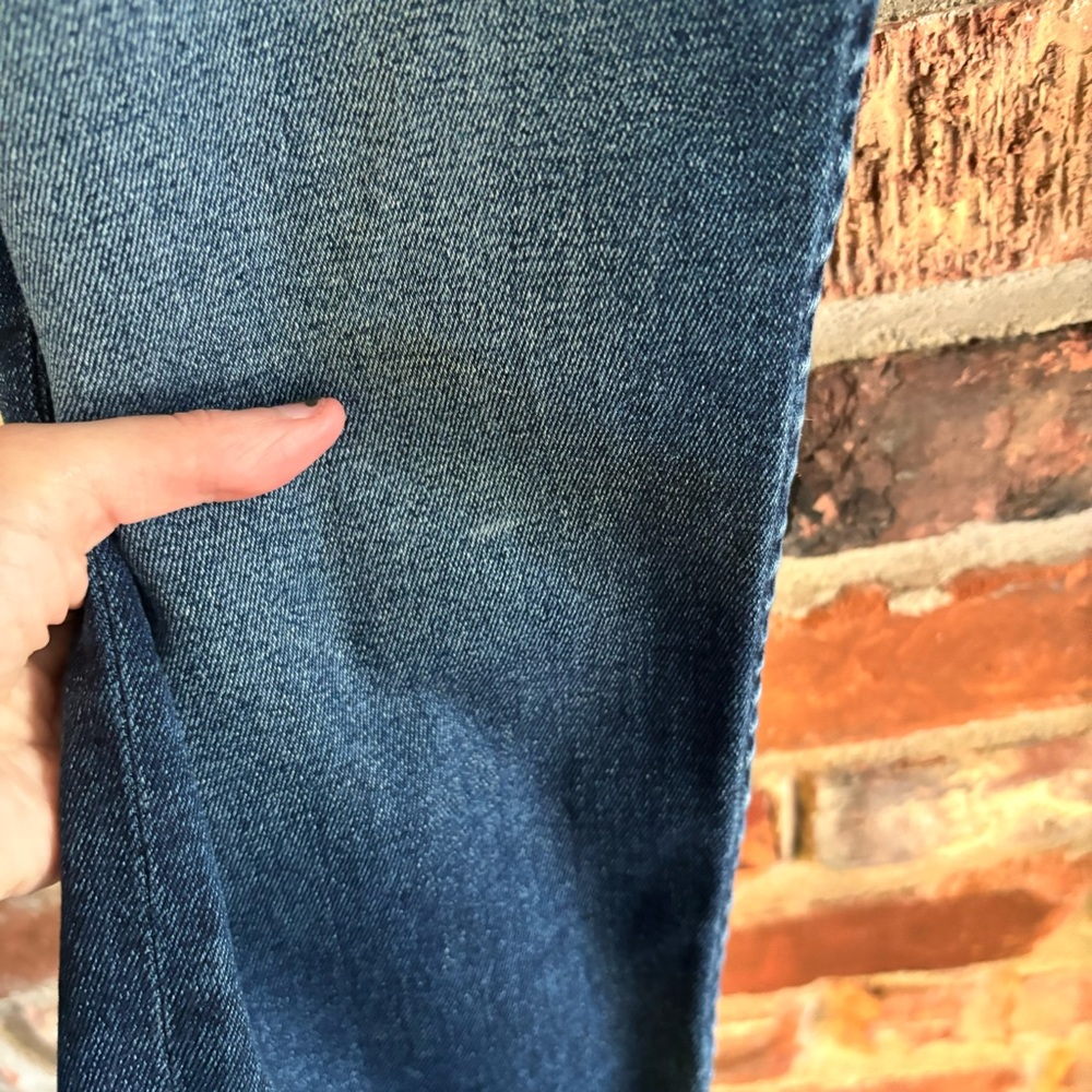 Mother The Thrasher Flood Straight High Rise Jeans in C’est La Vie, 26 - Picture 6 of 12